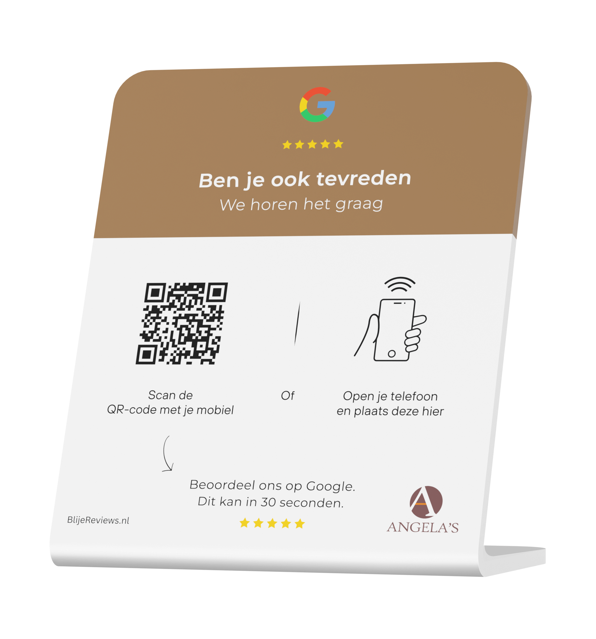 Google review display
