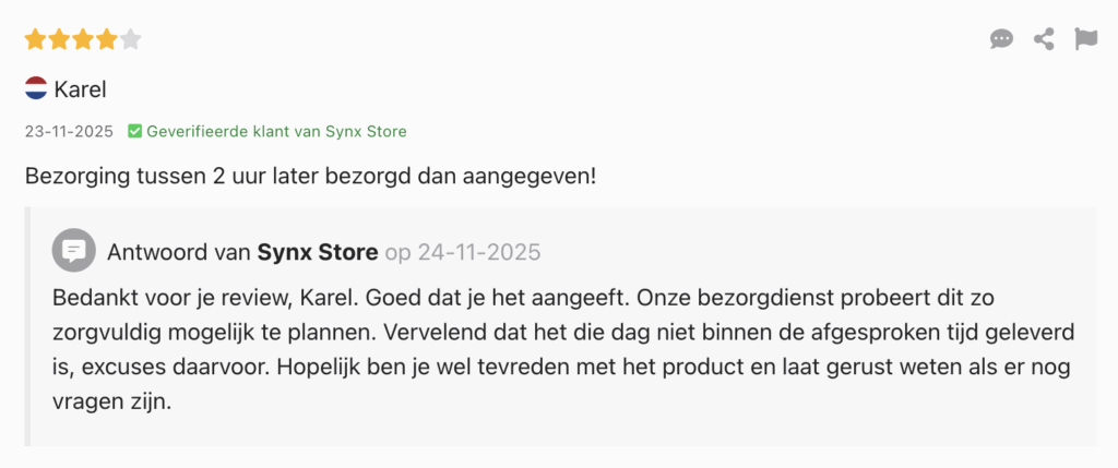 Review op WebwinkelKeur