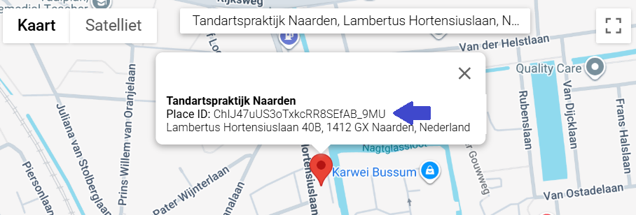 place id finder google review link